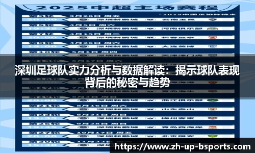 深圳足球队实力分析与数据解读：揭示球队表现背后的秘密与趋势